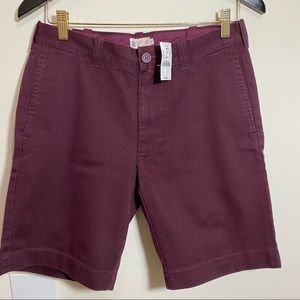 Maroon JCREW Men Shorts